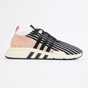 eqt support bianche strisce nere